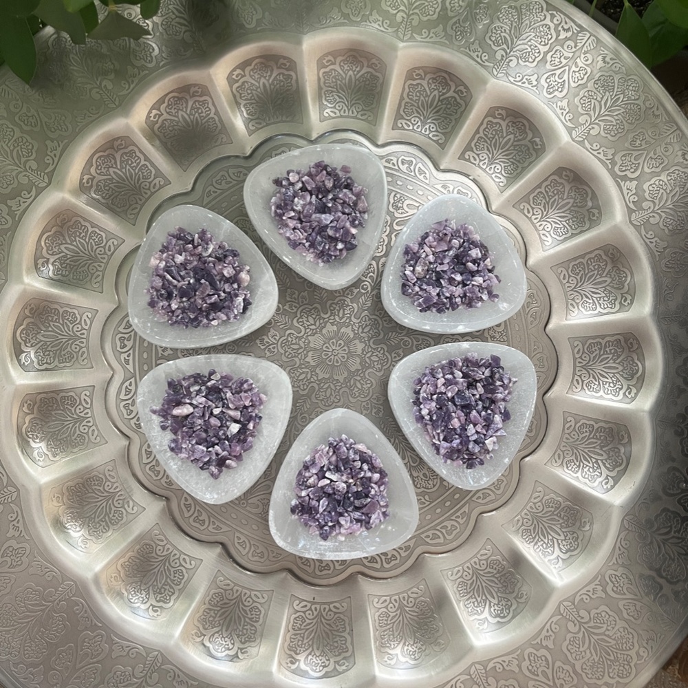 Lepidolite Chips for LIVE show